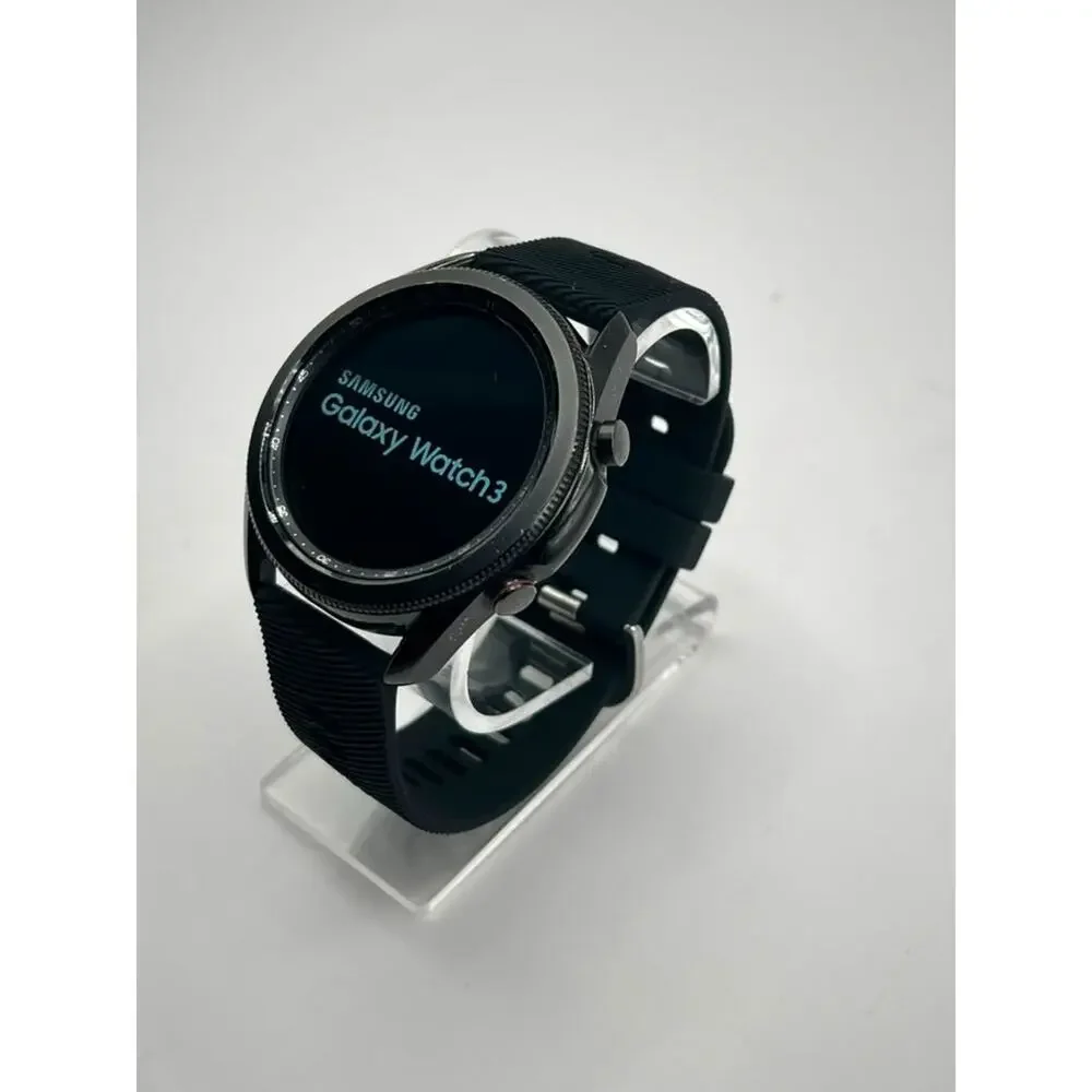 Samsung Galaxy Watch3 SM-R845U 8gb 45mm LTE GPS Mystic Black Stainless Steel Cas